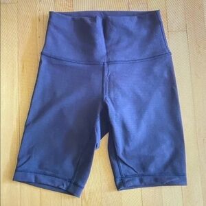 Women's High-Waisted Black Shorts